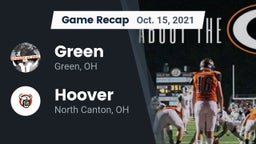 Recap: Green  vs. Hoover  2021