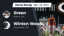Recap: Green  vs. Winton Woods  2021