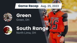 Recap: Green  vs. South Range 2023
