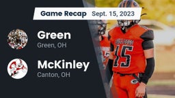 Recap: Green  vs. McKinley  2023