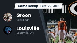 Recap: Green  vs. Louisville  2023