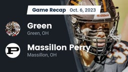 Recap: Green  vs. Massillon Perry  2023