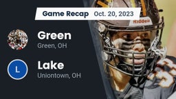 Recap: Green  vs. Lake  2023