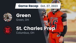 Recap: Green  vs. St. Charles Prep 2023