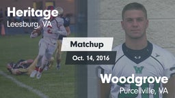 Matchup: Heritage  vs. Woodgrove  2016