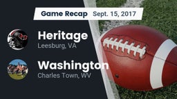Recap: Heritage  vs. Washington  2017