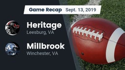 Recap: Heritage  vs. Millbrook  2019