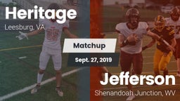 Matchup: Heritage  vs. Jefferson  2019