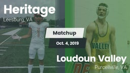 Matchup: Heritage  vs. Loudoun Valley  2019
