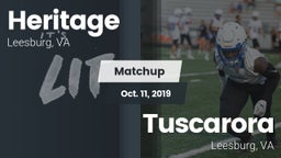 Matchup: Heritage  vs. Tuscarora  2019