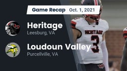 Recap: Heritage  vs. Loudoun Valley  2021