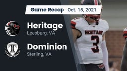 Recap: Heritage  vs. Dominion  2021