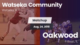 Matchup: Watseka Community vs. Oakwood  2018