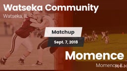 Matchup: Watseka Community vs. Momence  2018