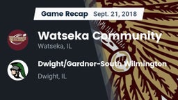 Recap: Watseka Community  vs. Dwight/Gardner-South Wilmington  2018