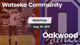 Matchup: Watseka Community vs. Oakwood  2019
