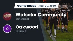 Recap: Watseka Community  vs. Oakwood  2019