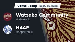 Recap: Watseka Community  vs. HAAP 2022