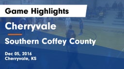 Cherryvale  vs Southern Coffey County  Game Highlights - Dec 05, 2016