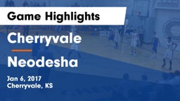 Cherryvale  vs Neodesha  Game Highlights - Jan 6, 2017