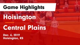 Hoisington  vs Central Plains  Game Highlights - Dec. 6, 2019