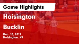 Hoisington  vs Bucklin  Game Highlights - Dec. 10, 2019