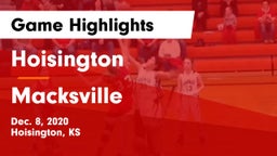 Hoisington  vs Macksville  Game Highlights - Dec. 8, 2020