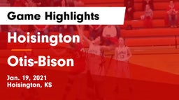 Hoisington  vs Otis-Bison  Game Highlights - Jan. 19, 2021