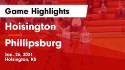 Hoisington  vs Phillipsburg  Game Highlights - Jan. 26, 2021