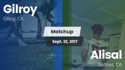 Matchup: Gilroy  vs. Alisal  2017