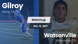 Matchup: Gilroy  vs. Watsonville  2017