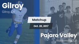 Matchup: Gilroy  vs. Pajaro Valley  2017