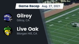 Recap: Gilroy  vs. Live Oak  2021