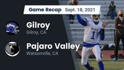 Recap: Gilroy  vs. Pajaro Valley  2021