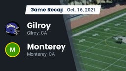 Recap: Gilroy  vs. Monterey  2021