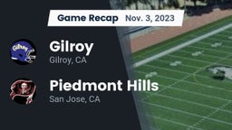 Recap: Gilroy  vs. Piedmont Hills  2023