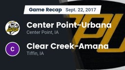 Recap: Center Point-Urbana  vs. Clear Creek-Amana 2017