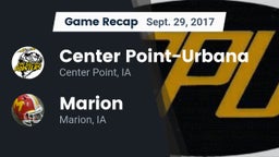 Recap: Center Point-Urbana  vs. Marion  2017