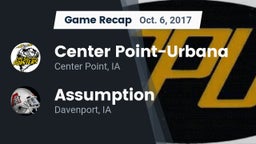 Recap: Center Point-Urbana  vs. Assumption  2017
