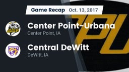 Recap: Center Point-Urbana  vs. Central DeWitt 2017