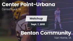 Matchup: Center Point-Urbana vs. Benton Community 2018