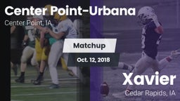 Matchup: Center Point-Urbana vs. Xavier  2018