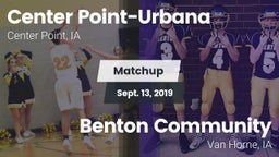 Matchup: Center Point-Urbana vs. Benton Community 2019