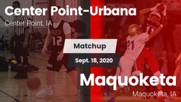 Matchup: Center Point-Urbana vs. Maquoketa  2020