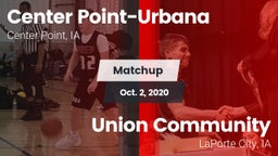Matchup: Center Point-Urbana vs. Union Community  2020