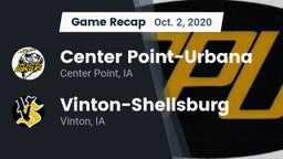 Recap: Center Point-Urbana  vs. Vinton-Shellsburg  2020