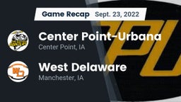 Recap: Center Point-Urbana  vs. West Delaware  2022