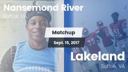 Matchup: Nansemond River vs. Lakeland  2017