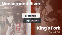 Matchup: Nansemond River vs. King's Fork  2017