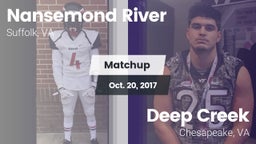 Matchup: Nansemond River vs. Deep Creek  2017